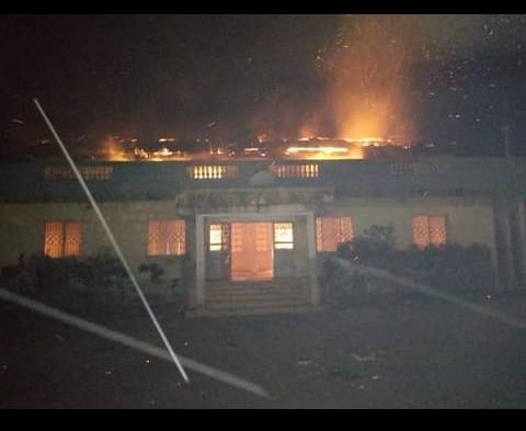 Guinée: la résidence du préfet de Kindia incendiée par un feu d’origine inconnue !