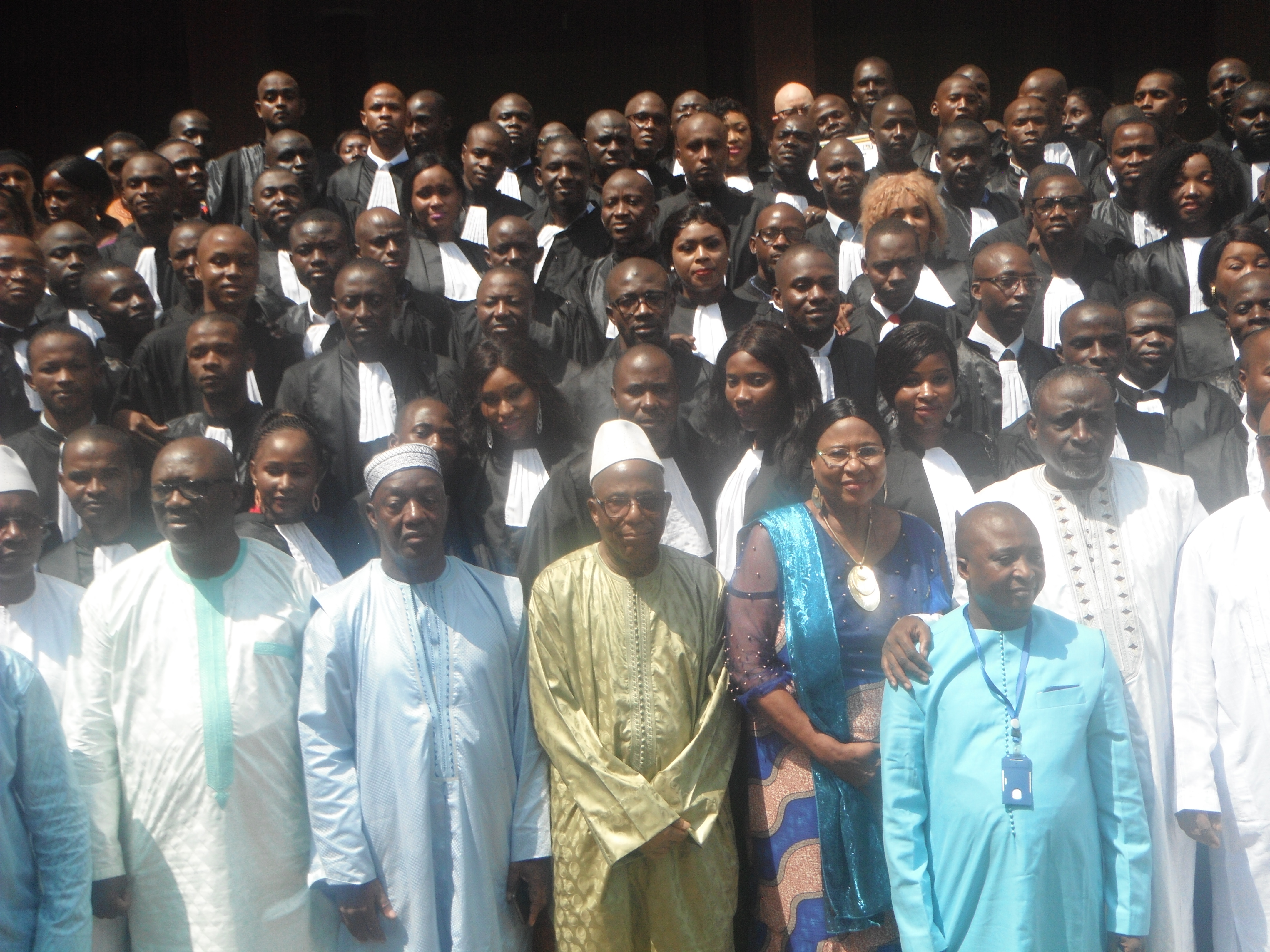 Programme d’Appui à la Réforme de la justice (PARJU) : 115 auditeurs de justice et élèves greffiers prêtent serment !