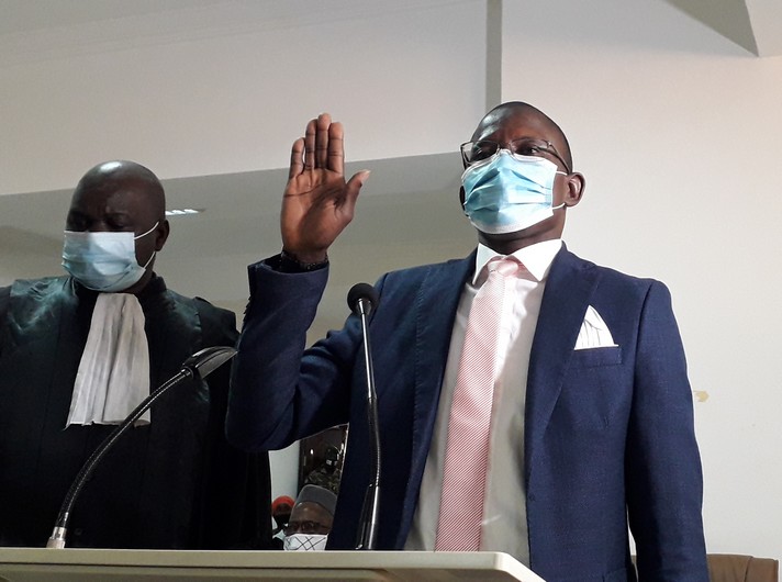 Prestation de serment : Mamady 3 Kaba remplace officiellement feu Me Salif Kébé à la CENI !!