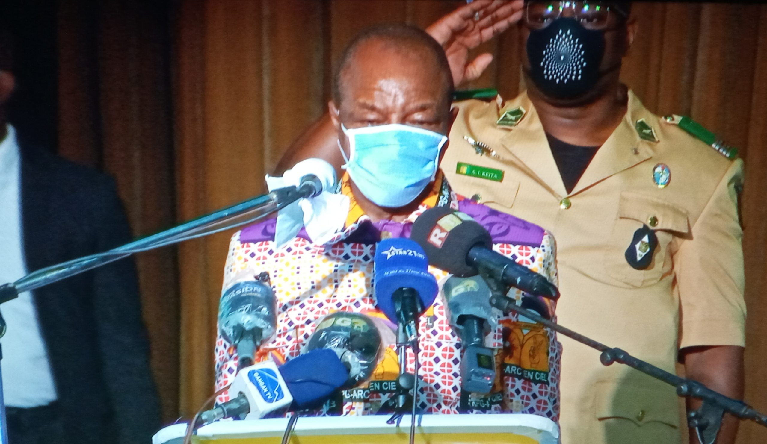 Plébiscité candidat du RPG/AEC, Alpha Condé répond : « je vous ai entendu, je prends acte…. »