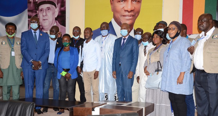 Présidentielle du 18 octobre 2020: les observateurs de la CEDEAO en mission d’écoute à la HAC