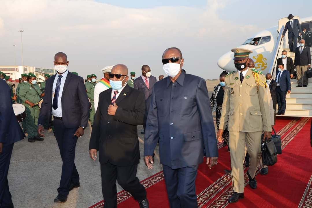 Cérémonie d’investiture d’Alpha Condé : plusieurs chefs déjà arrivés à Conakry