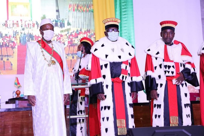 Alpha Condé investi pour un nouveau mandat: de nouvelles promesses faites aux guinéens