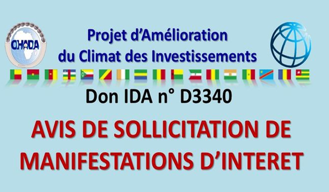 Avis d’Appel d’offres N° CM-OHADA-200441-GO-RFB : Fourniture de matériels de bureaux et informatiques à la Cour Commune de Justice et d’Arbitrage