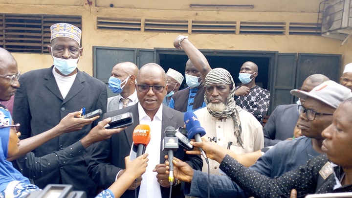 Fermeture des frontières: les transporteurs routiers demandent au président Alpha Condé de les aider