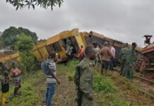 Conakry : une Collision entre 2 trains fait un mort et plusieurs blessés