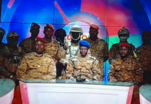 Coup d’Etat au Burkina Fasso: l’armée annonce la prise du pouvoir !