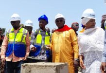 Conakry : la construction d’une école lancée sur les ruines du domicile de Cellou Dalein