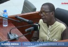 Procès du massacre du 28 septembre 2009: l’ancien ministre de la santé Abdoulaye Chétif Diaby nie les faits reprochés