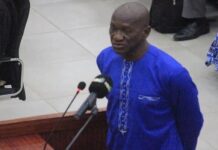 Ibrahima Camara dit Kalonzo à la barre: « Ce jour, j’étais en prison au PM3 sur ordre de mon chef de service, Colonel Moussa Thiégboro Camara »