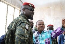 Complémentarité au sommet de l’État, le Colonel Mamadi Doumbouya fait une visite surprise aux Conseillers nationaux