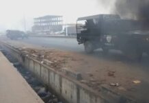 Mafestation du FNDC: affrontements signalés entre manifestants et forces de l’odre sur la route le prince