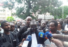 Sit-in des magistrats à la cour suprême : le mémo contenant les points de revendications remis au secrétaire général