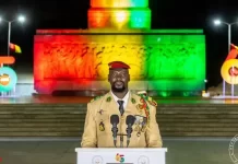 Celebration de la fête du 02 octobre : « la Guinée est sur la voie de la réconciliation, du développement et de la prospérité », Mamadi Doubouya