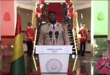 Discours de nouvel an : colonel Mamadi Doumbouya ne donne aucune précision sur les élections