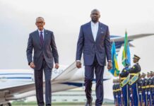 Visite d’amitié et de travail : le président Mamadi Doumbouya est arrivé à Kigali