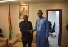 Le Ministre de l’Economie et des Finances reçoit le Représentant résident adjoint du PNUD